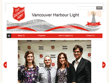 Tablet Screenshot of harbourlightbc.com